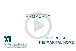 divorce property divorce and the marital home
