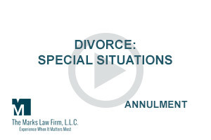 divorce special annulment