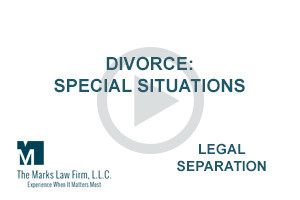 divorce special legal separation