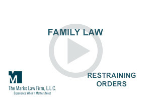 family law restraining orders