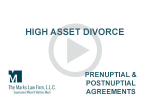 high asset divorce prenups postnups