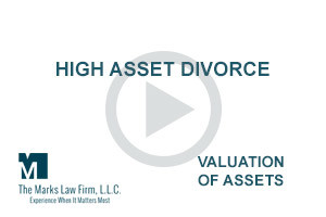 high asset divorce valuation of assets