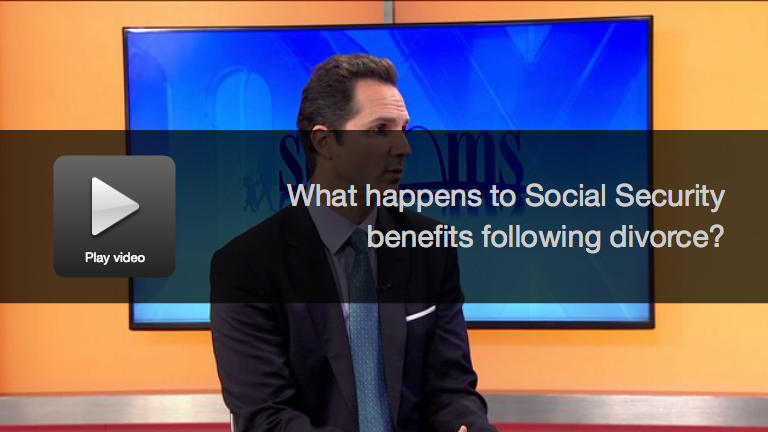 what happens to social security benefits following divorce